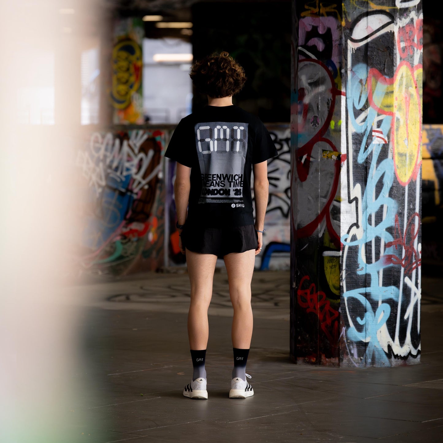 SHYU x Itahara Art t-shirt - 'Greenwich Means Time'