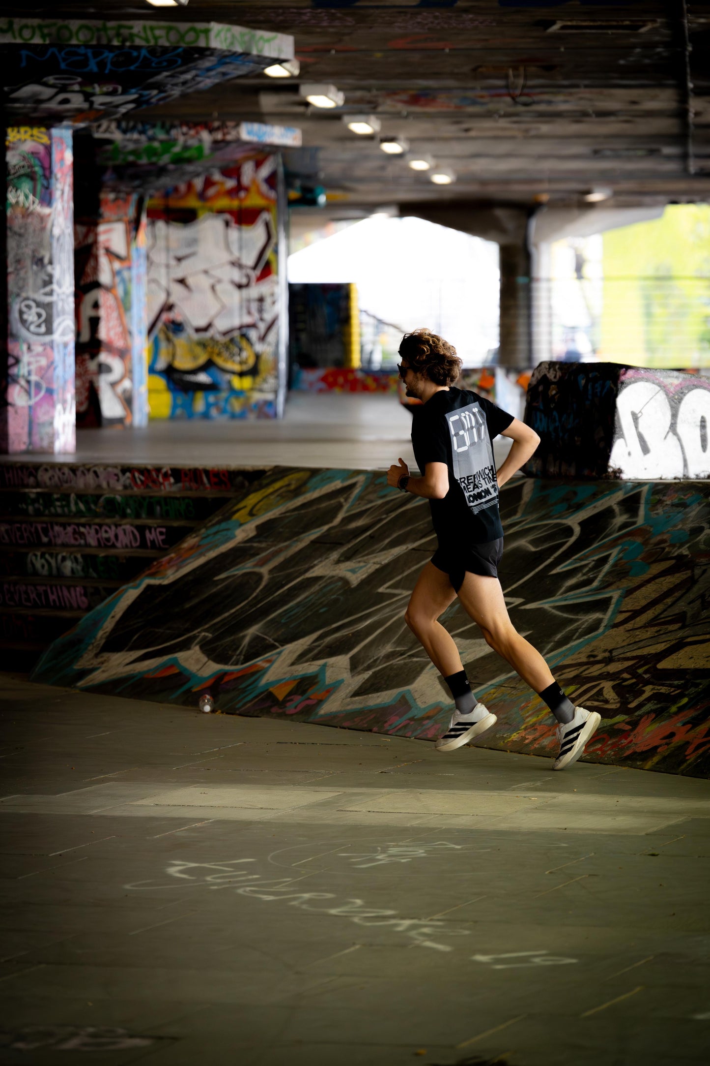 SHYU x Itahara Art t-shirt - 'Greenwich Means Time'
