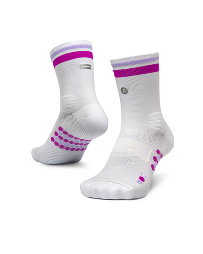 SHYU racing socks - white | grape | lilac