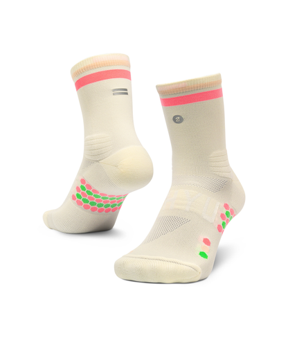 SHYU racing socks - cream | blush | peach