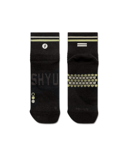 SHYU racing socks - black | olive | smoke