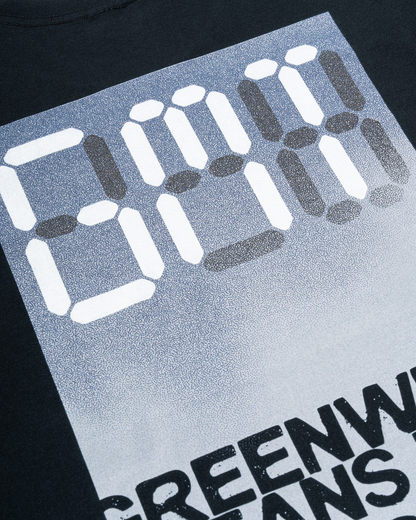 SHYU x Itahara Art t-shirt - 'Greenwich Means Time'