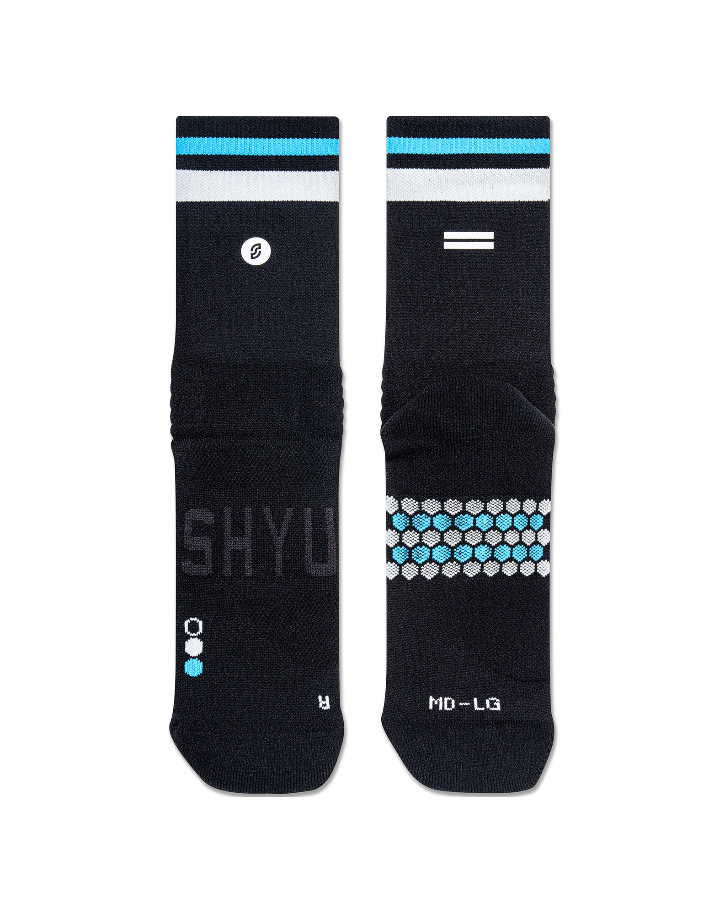 SHYU racing socks - black | slate | blue