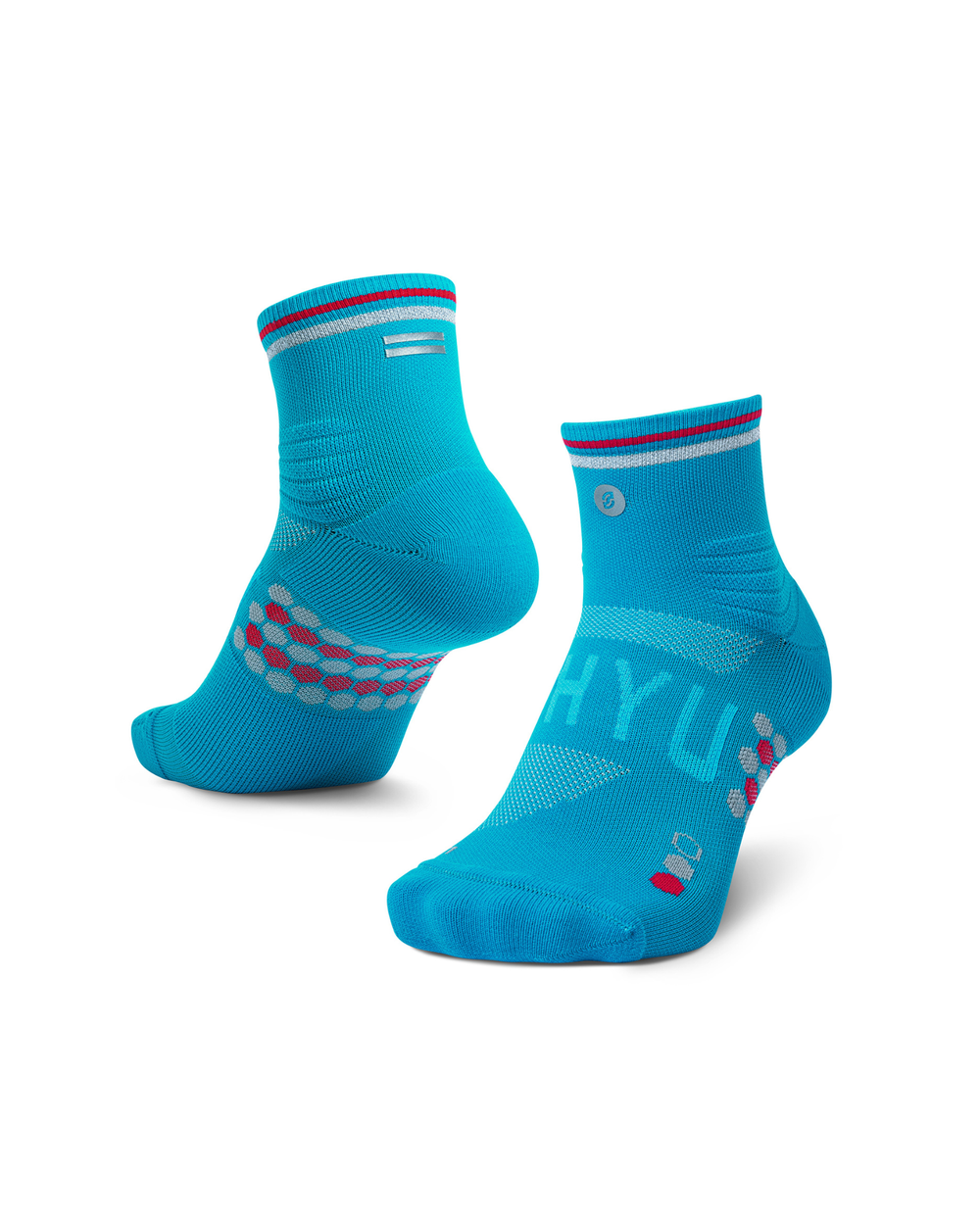 SHYU racing socks -  sapphire | chrome | red