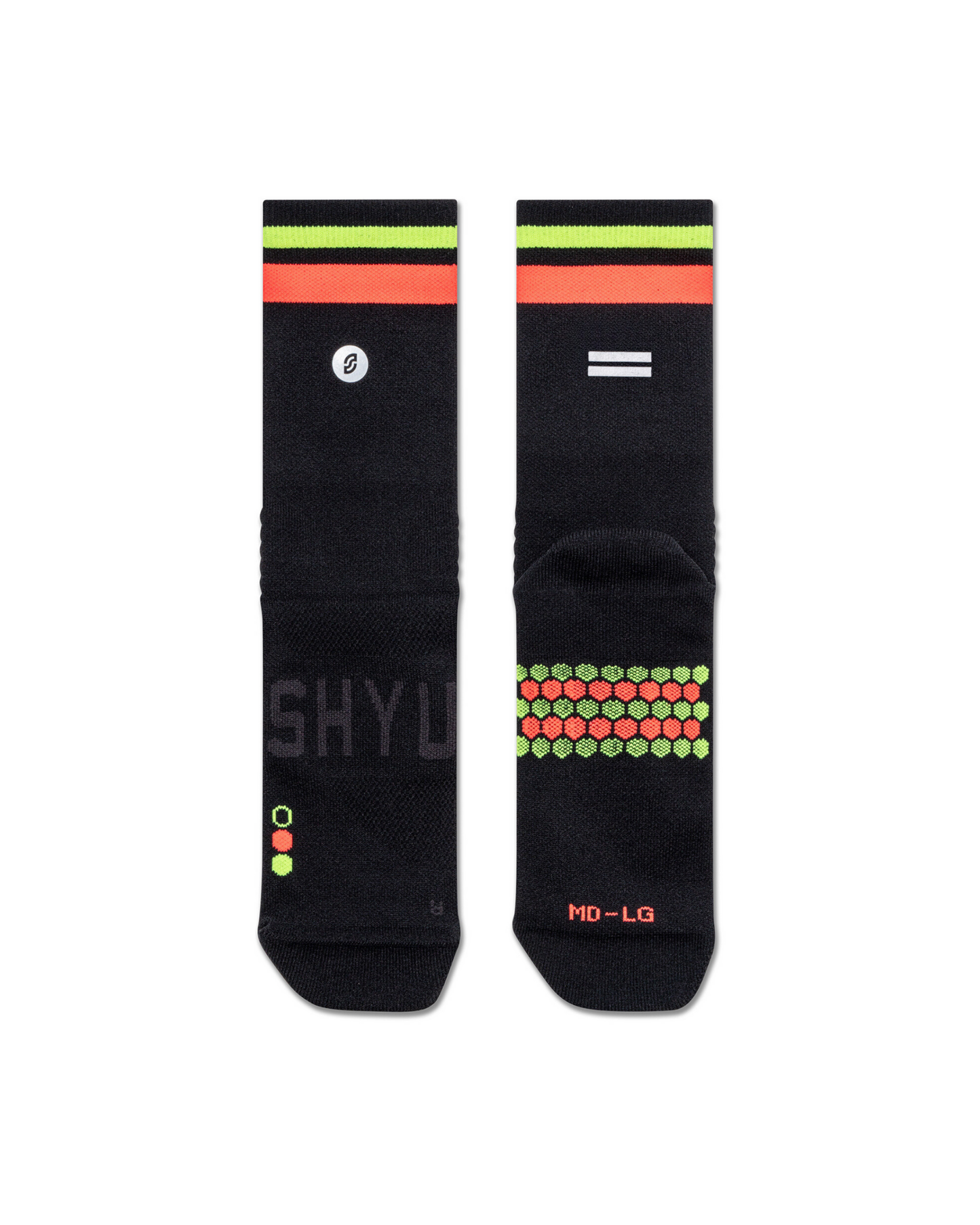 SHYU racing socks - black | red | neon