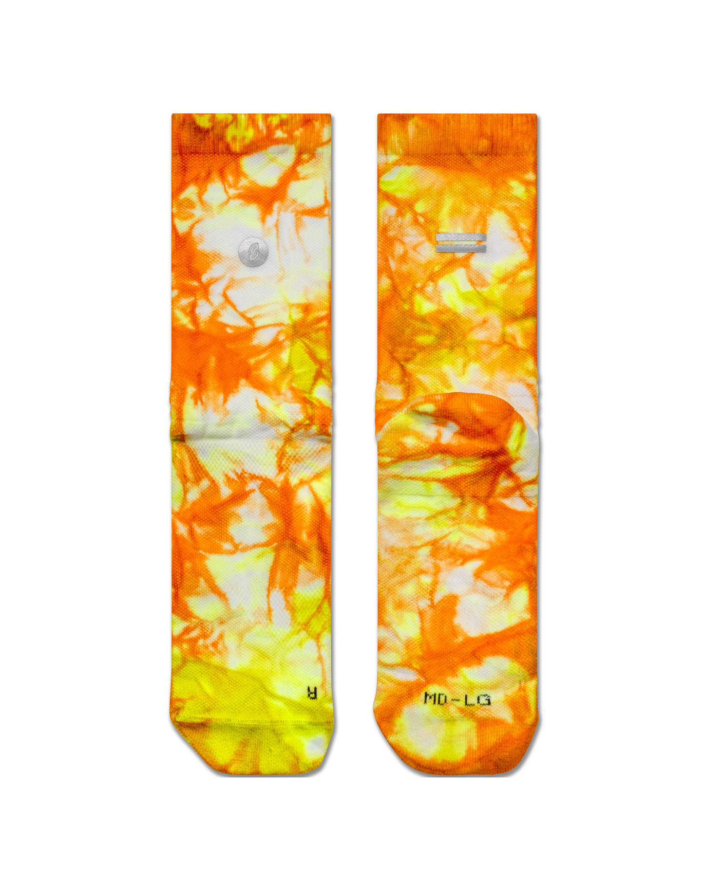 SHYU racing socks -  orange | zest | white