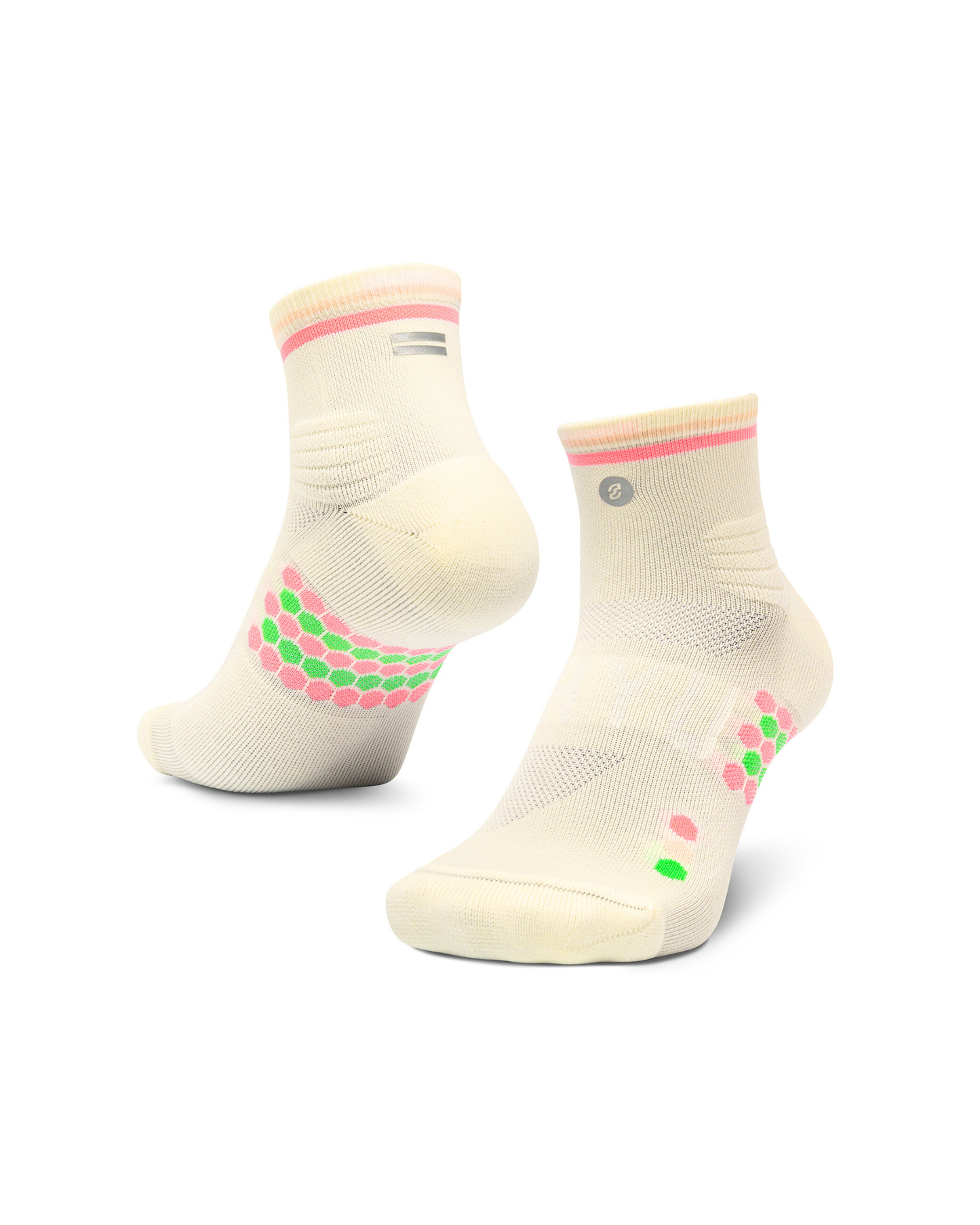 SHYU racing socks - cream | blush | peach