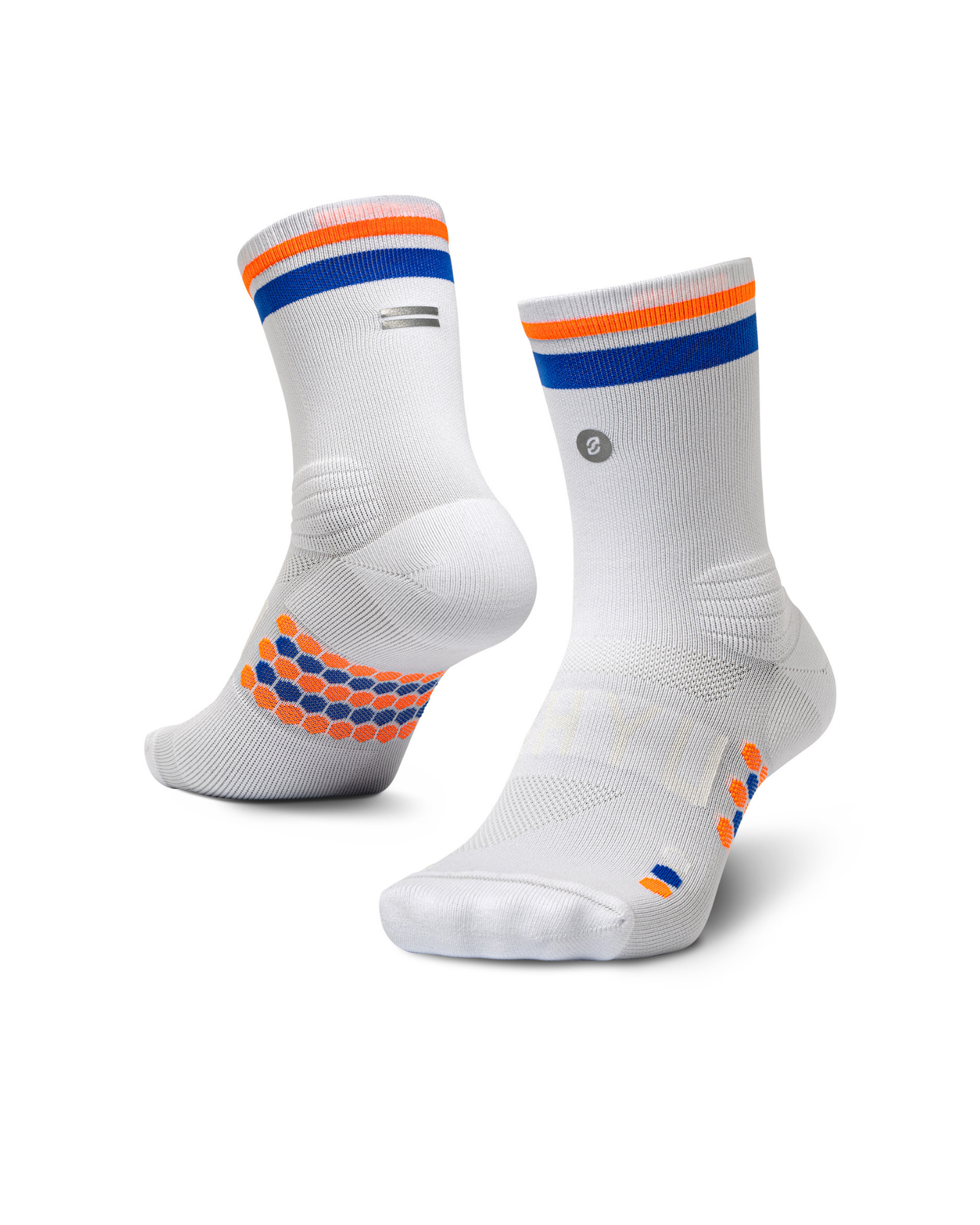 SHYU racing socks - white | blue | orange