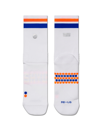 SHYU racing socks - white | blue | orange