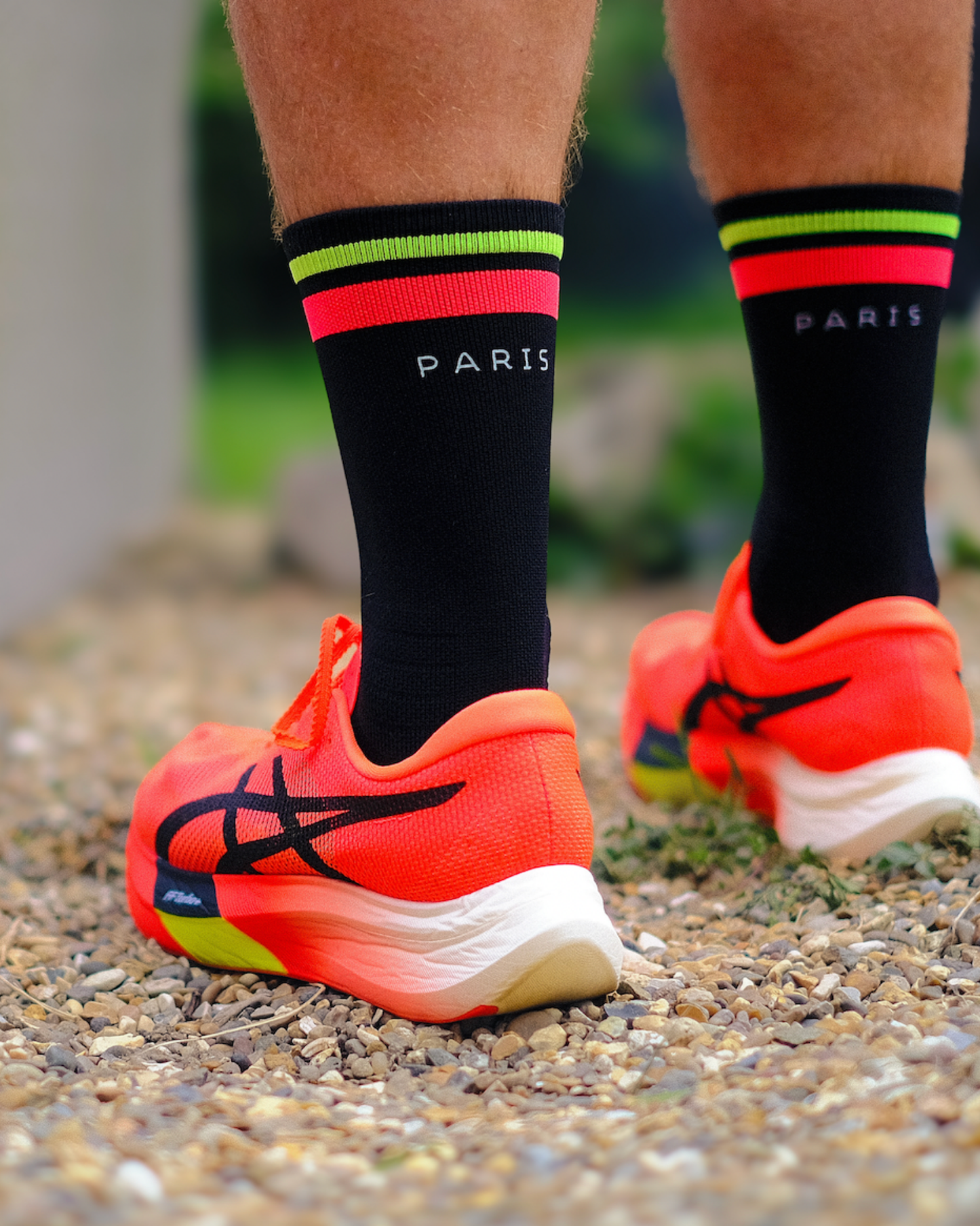 SHYU racing socks - black | red | neon