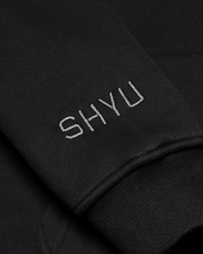 SHYU hoodie - black