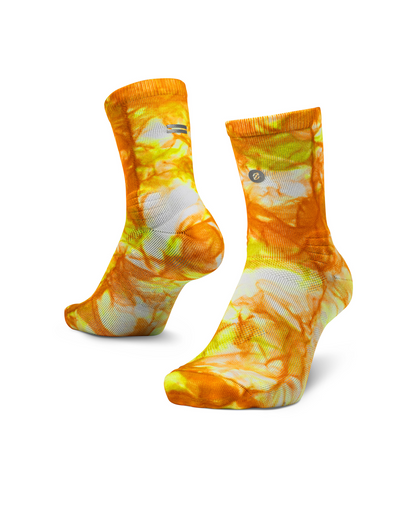 SHYU racing socks -  orange | zest | white