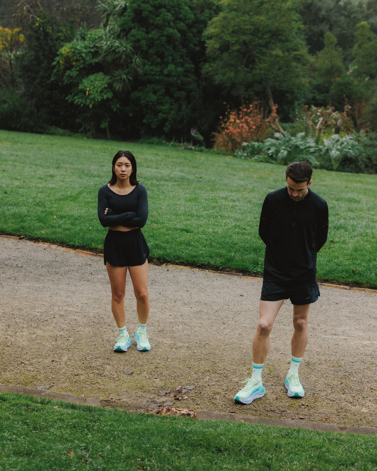 SHYU racing socks - pear | mermaid | lilac