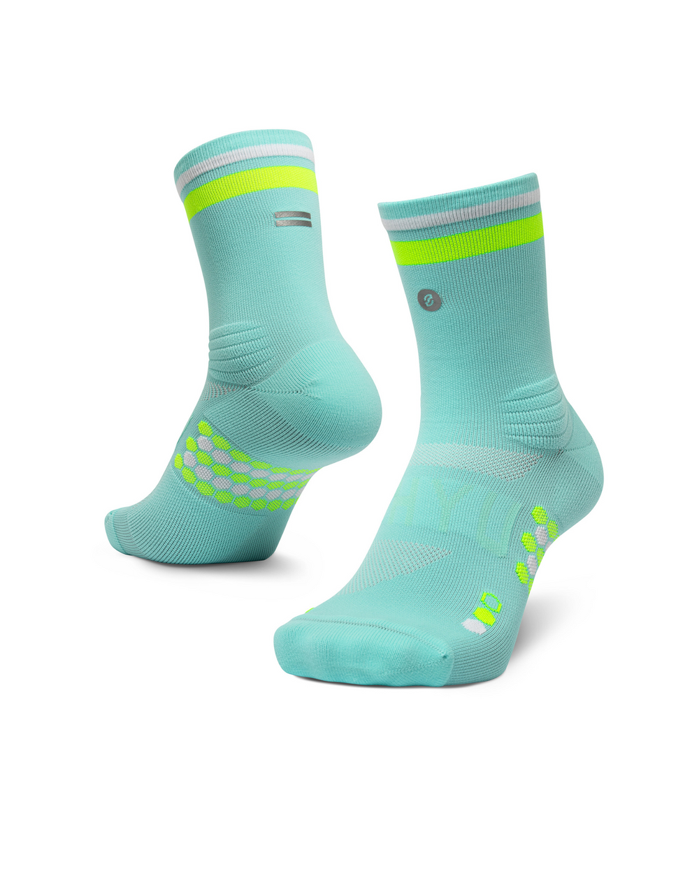 SHYU racing socks -  electric | volt | white