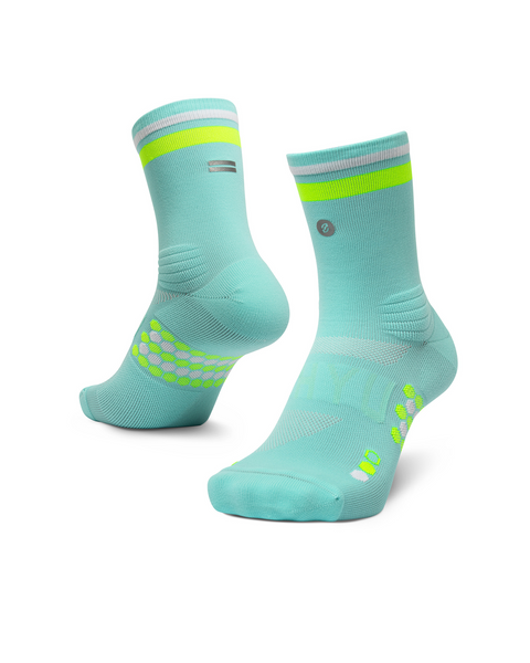 SHYU racing socks -  electric | volt | white