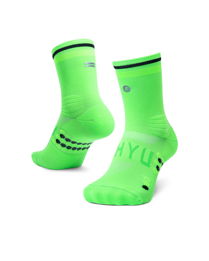 SHYU racing socks - acid | green | black