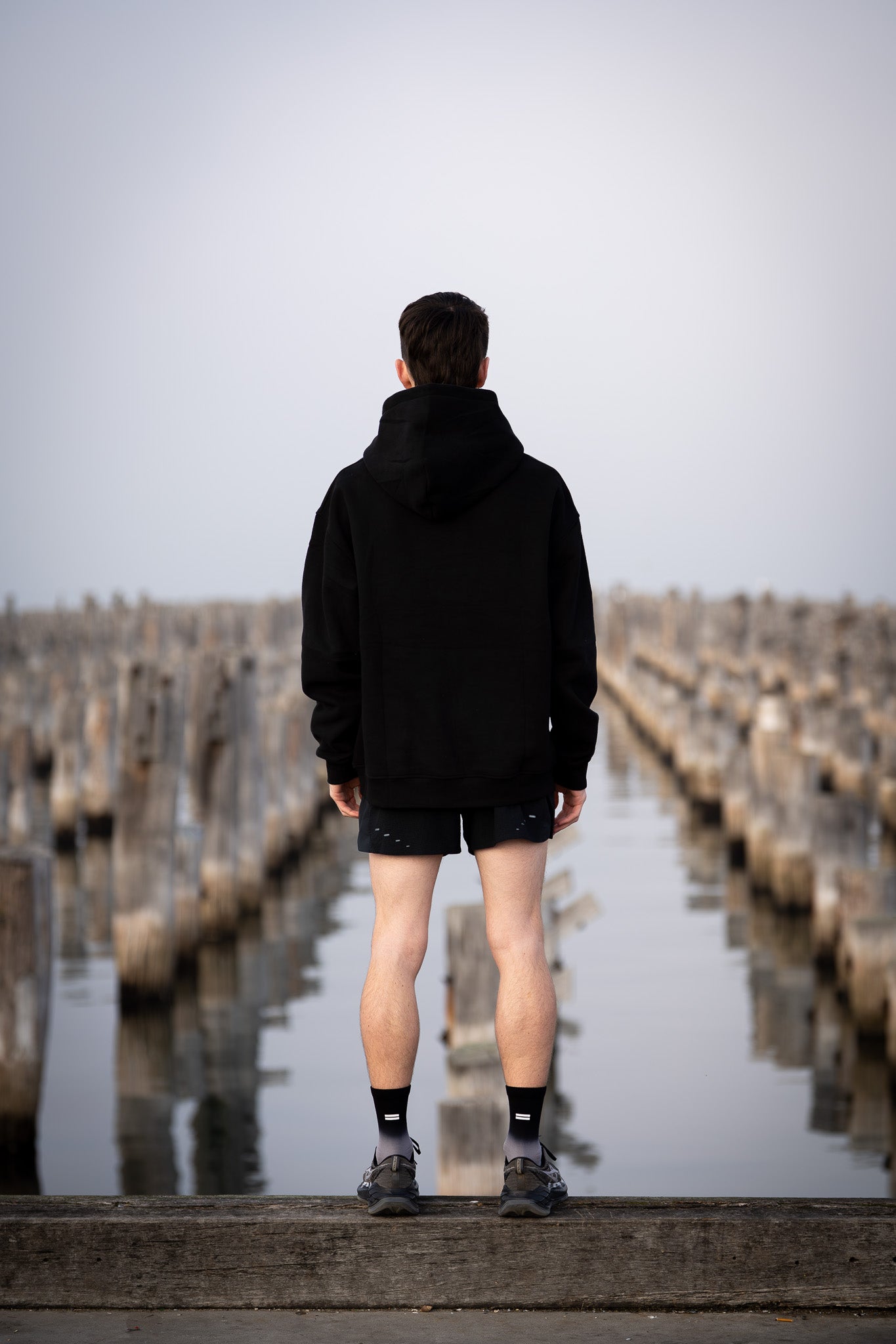 SHYU hoodie - black