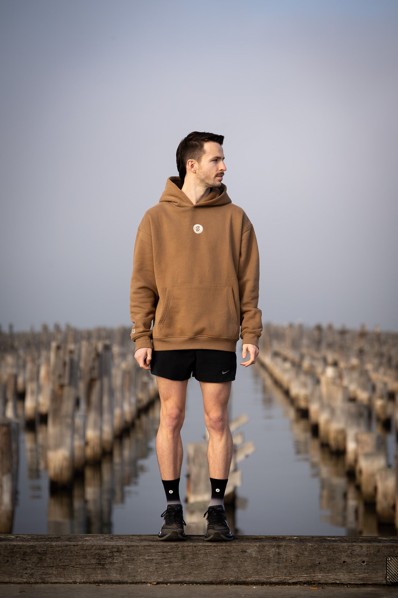 SHYU hoodie - brown