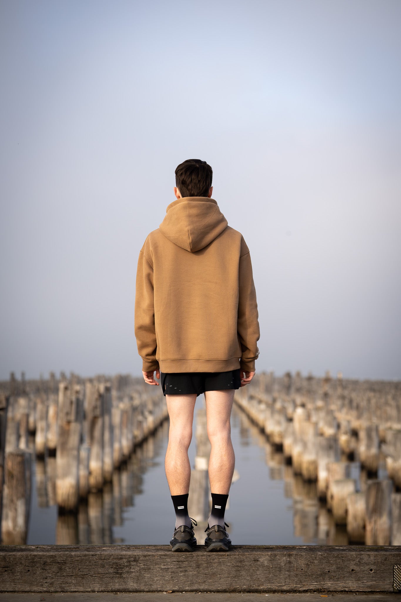 SHYU hoodie - brown