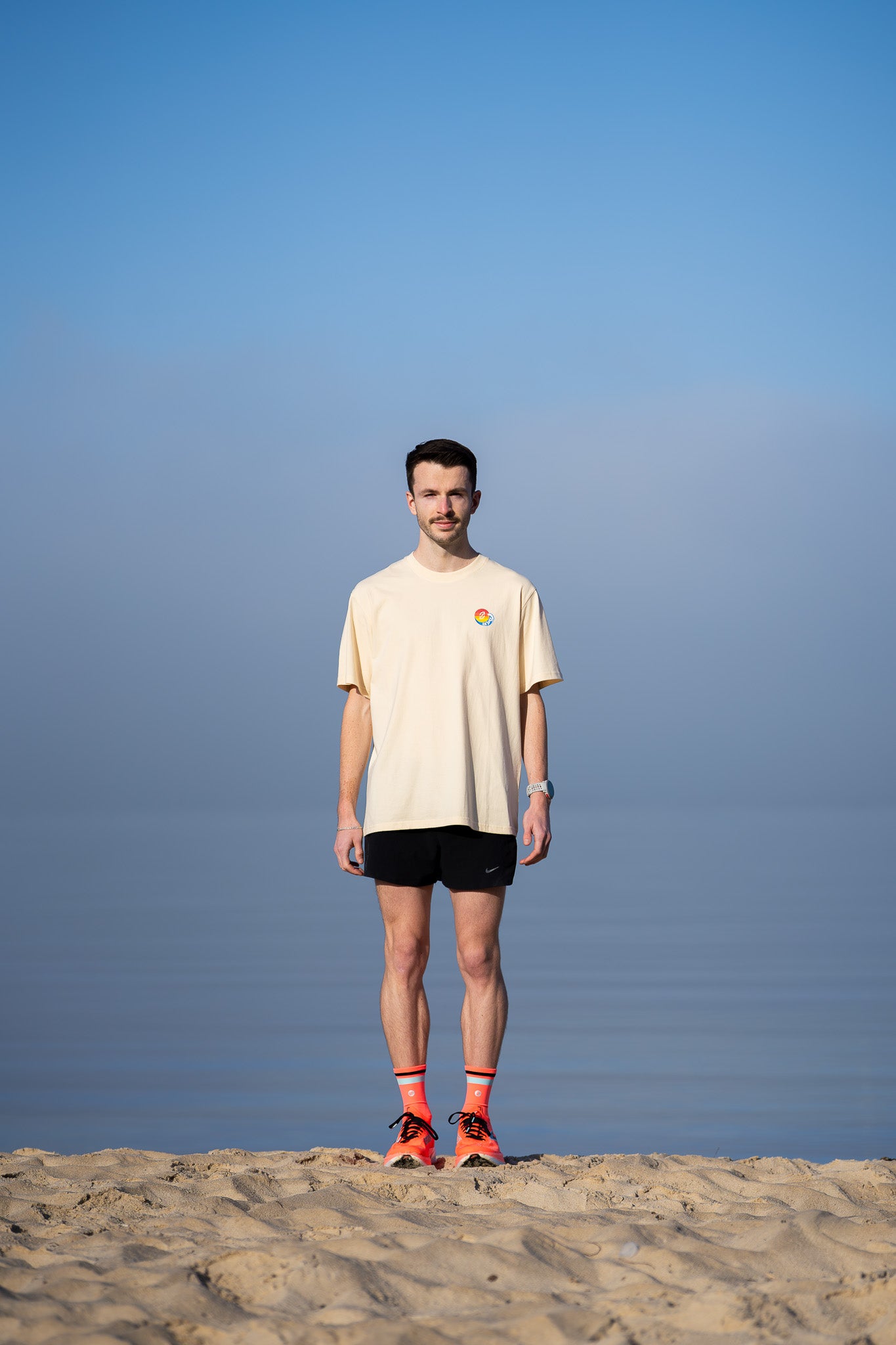 SHYU x Itahara Art t-shirt - 'Thanks for Running'