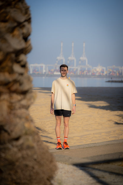 SHYU x Itahara Art t-shirt - 'Thanks for Running'