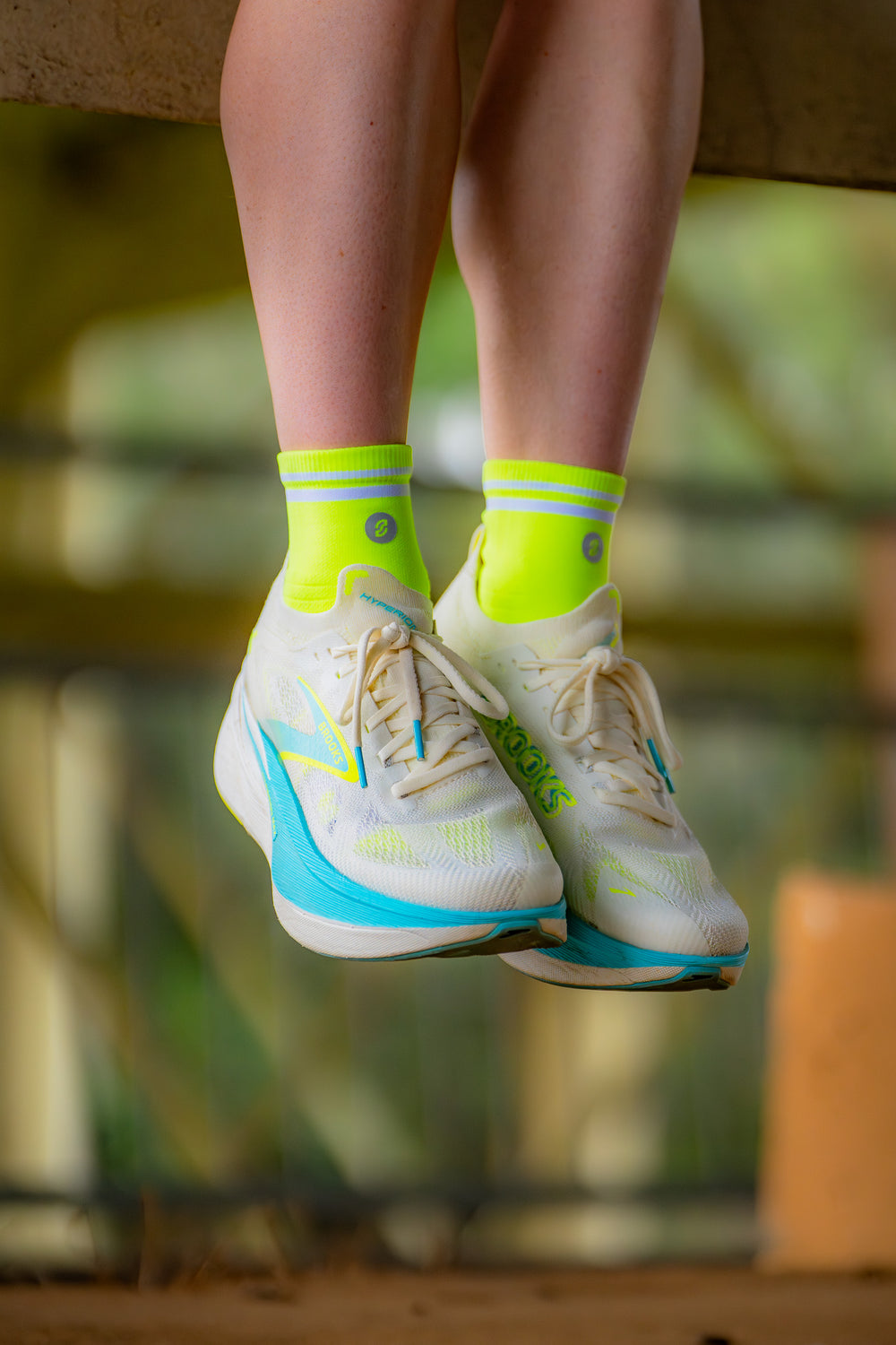 SHYU racing socks - volt | white | white
