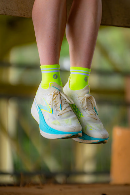 SHYU racing socks - volt | white | white