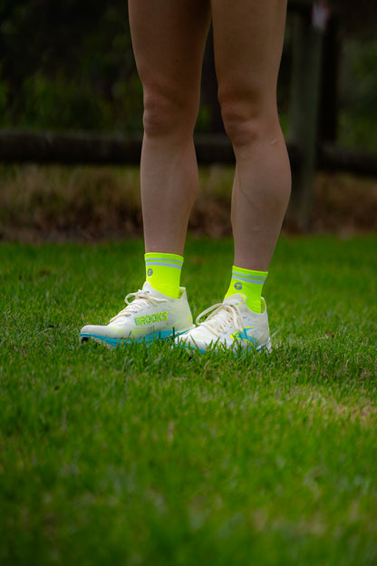 SHYU racing socks - volt | white | white