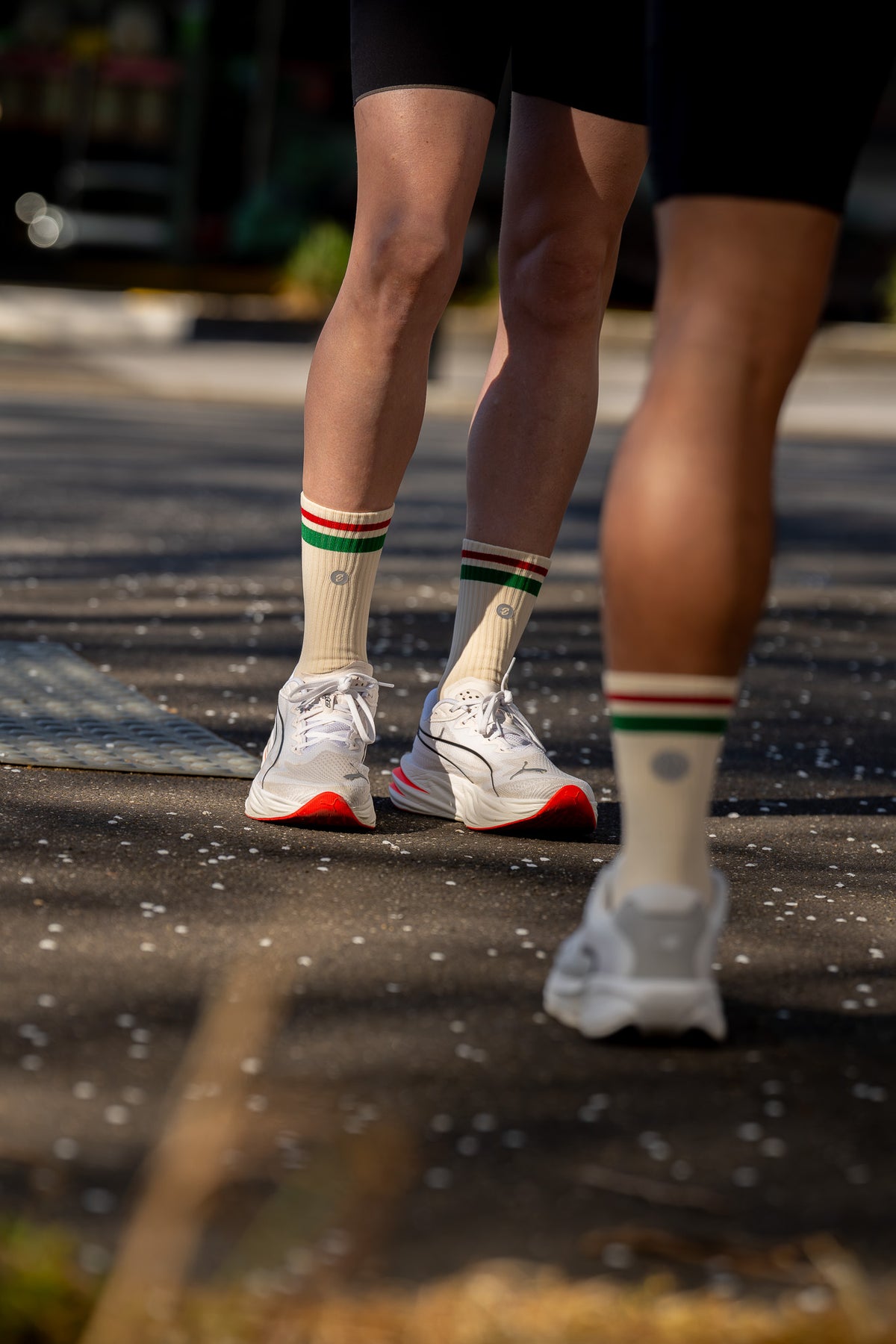SHYU racing socks - vintage | green | heart