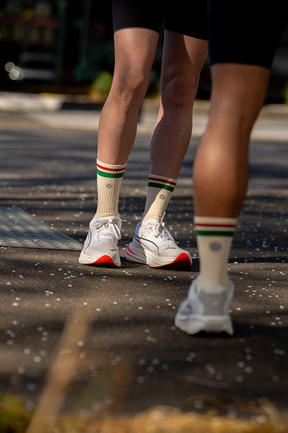SHYU racing socks - vintage | green | heart