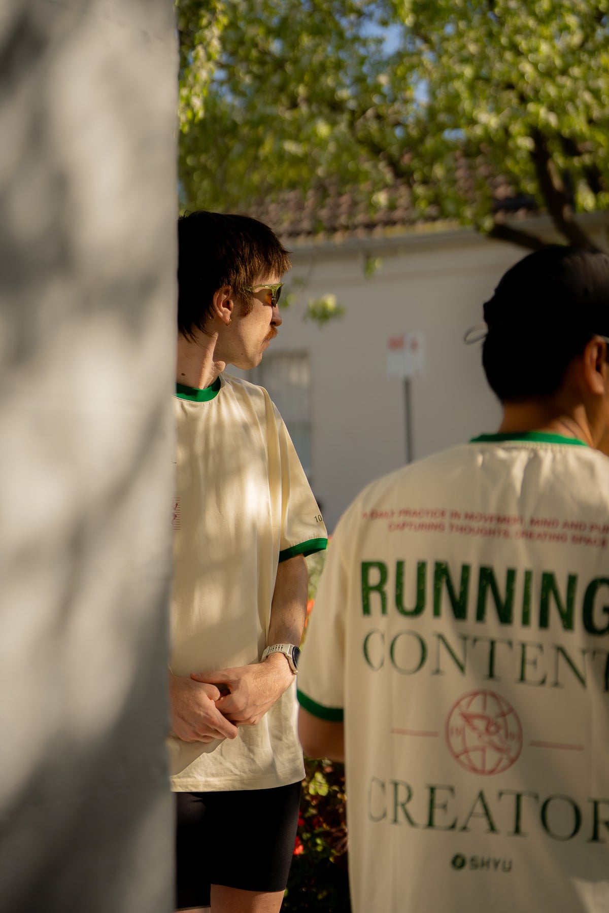 World Mental Health Day t-shirt - 'Running: Content Creator'