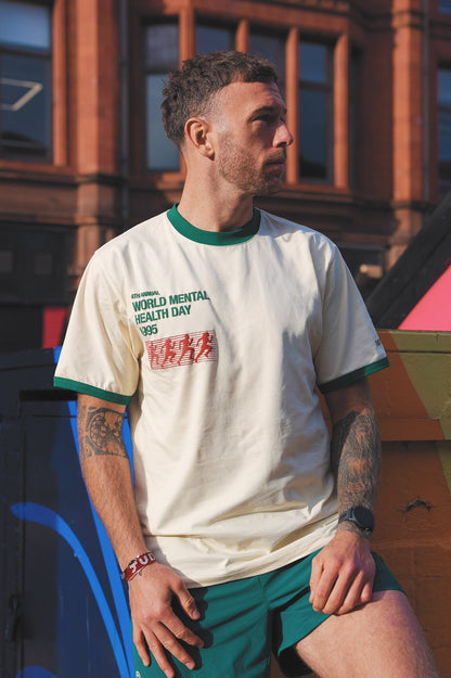 World Mental Health Day t-shirt - 'Running: Content Creator'