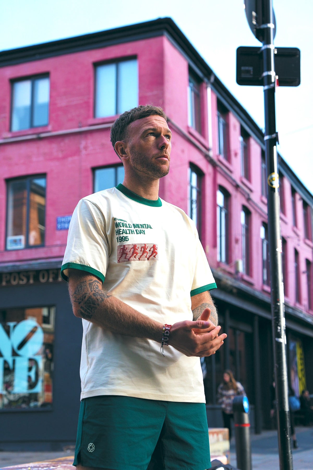 World Mental Health Day t-shirt - 'Running: Content Creator'