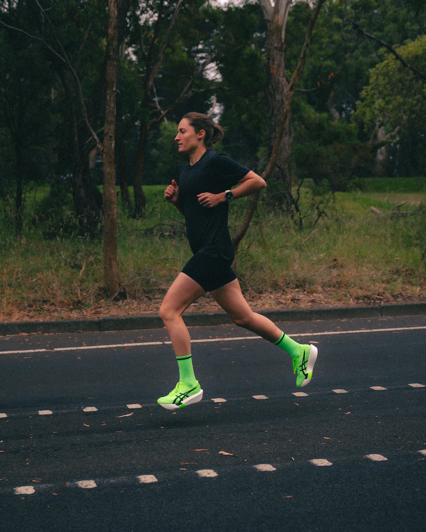 SHYU racing socks - acid | green | black