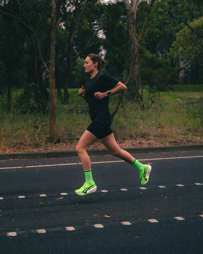 SHYU racing socks - acid | green | black