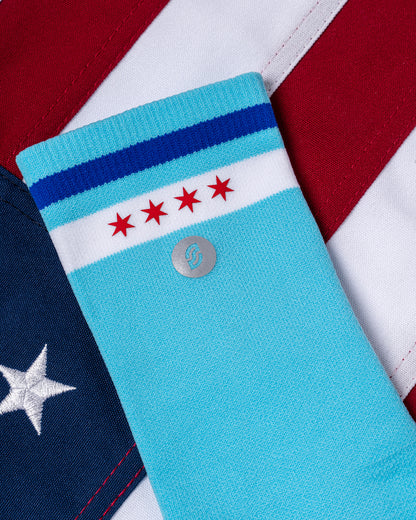 SHYU racing socks - michigan | sox | cubs