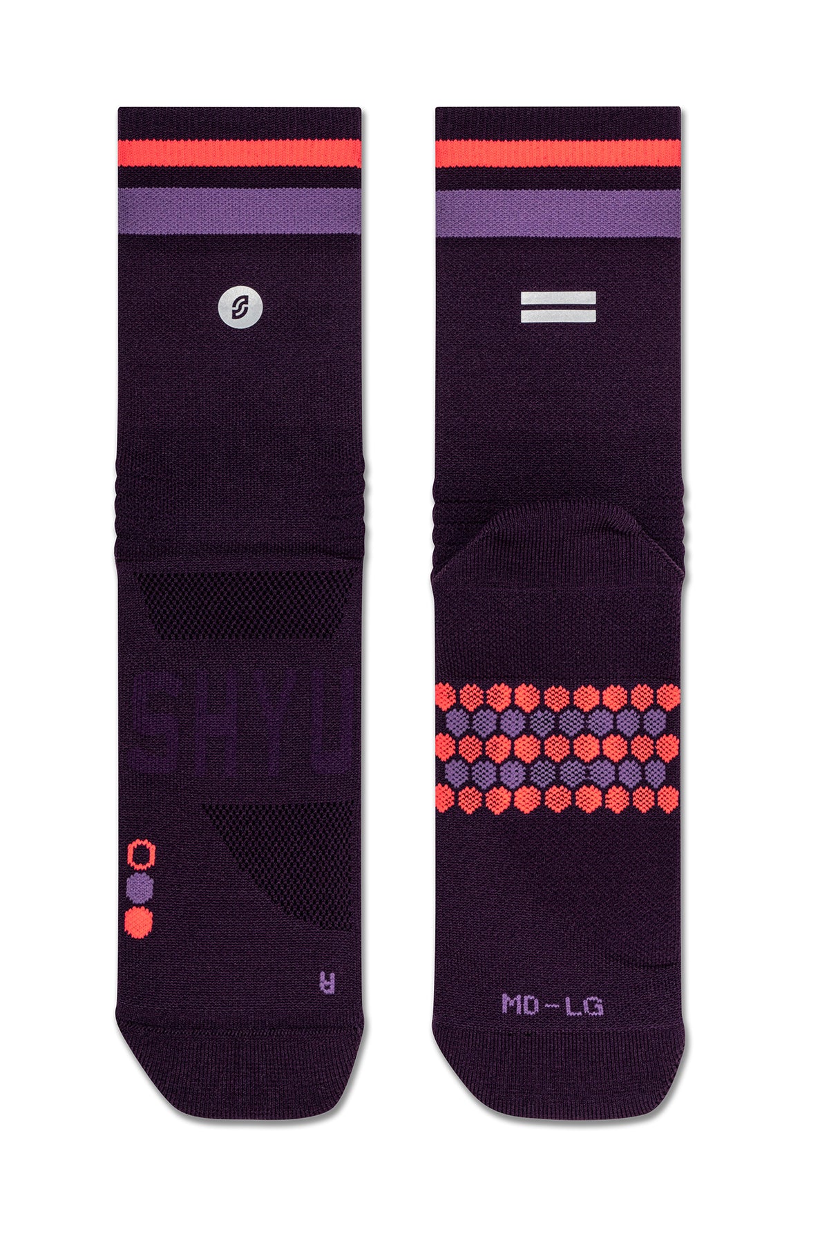 SHYU racing socks -  purple | grape | crimson