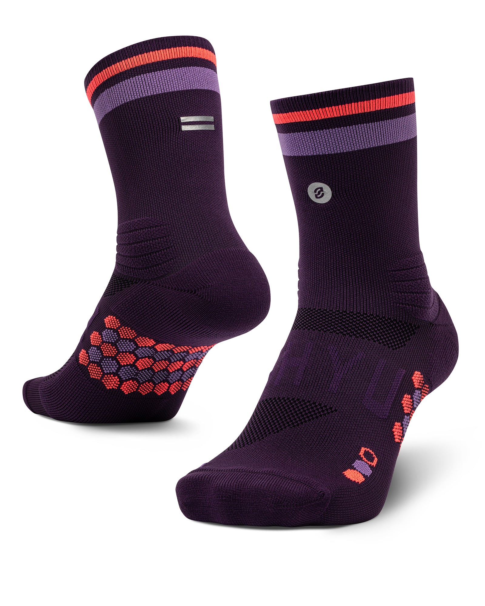 SHYU racing socks -  purple | grape | crimson
