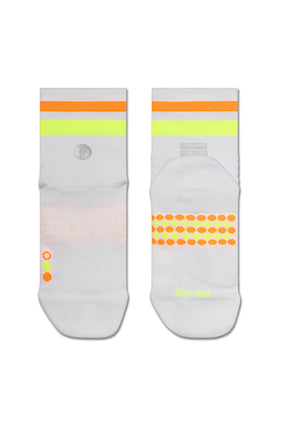 SHYU racing socks -  white | lime | mango