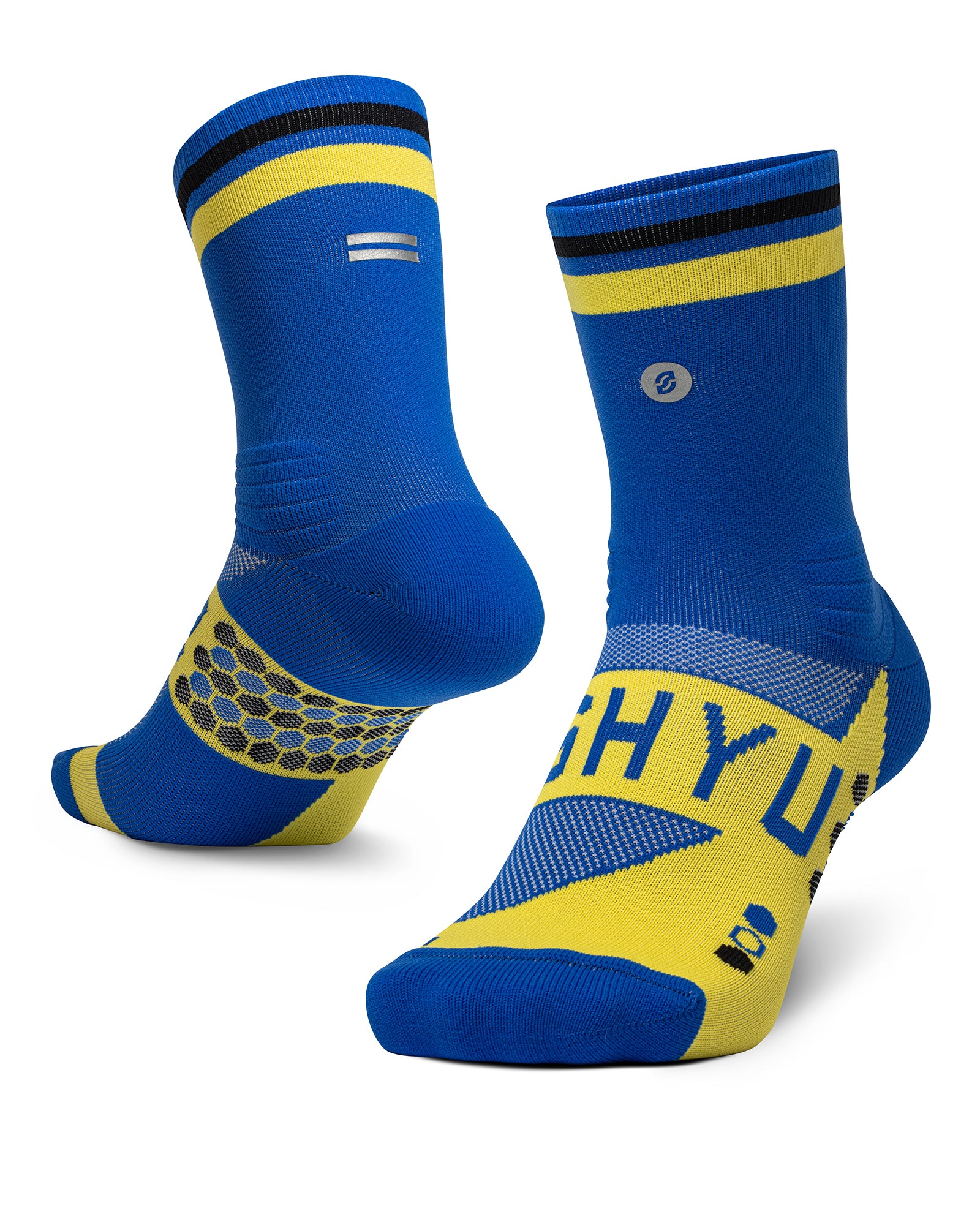 SHYU racing socks - blue | yellow | black