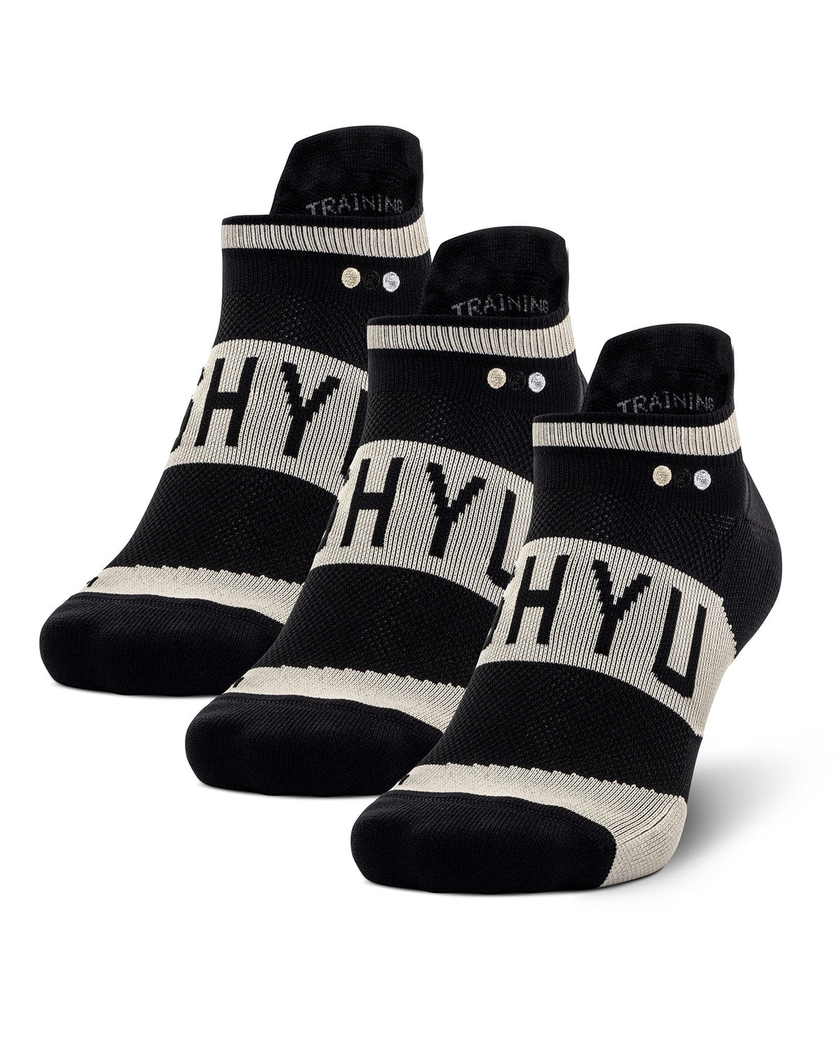 SHYU training socks - 3 pack (no-show tabs)