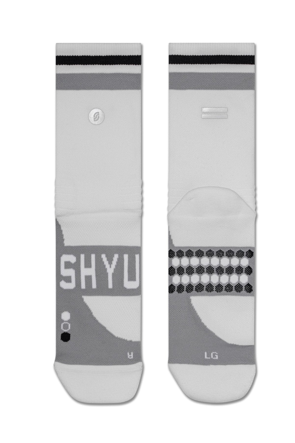 SHYU racing socks - white | grey | black (small sizes)