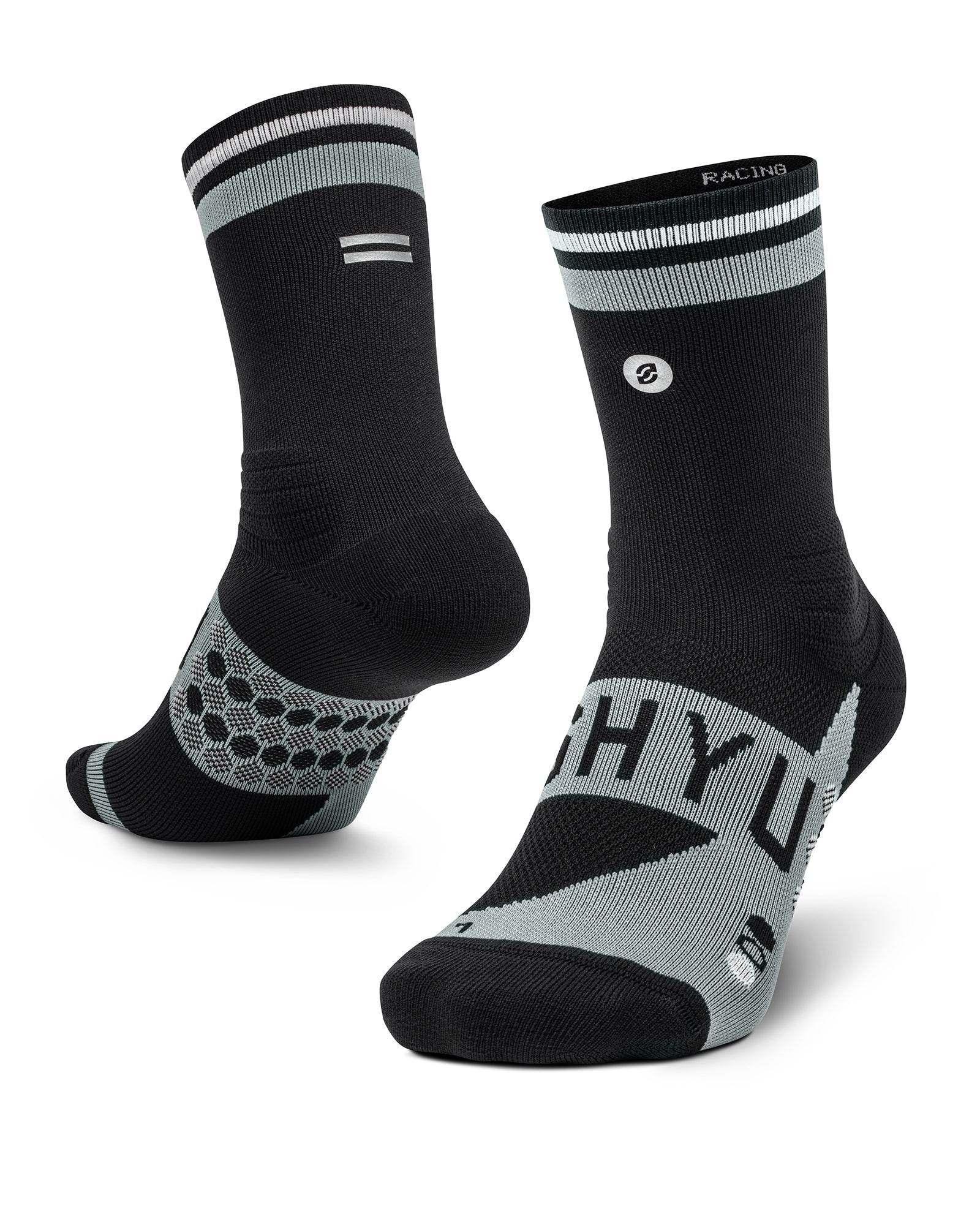 SHYU racing socks - black | grey | white
