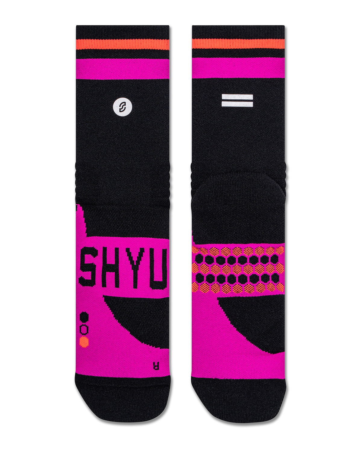 SHYU racing socks - black | violet | crimson