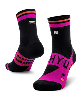 SHYU racing socks - black | violet | crimson